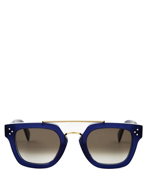 celine n a aviator sunglasses in acetate|celine sunglasses case.